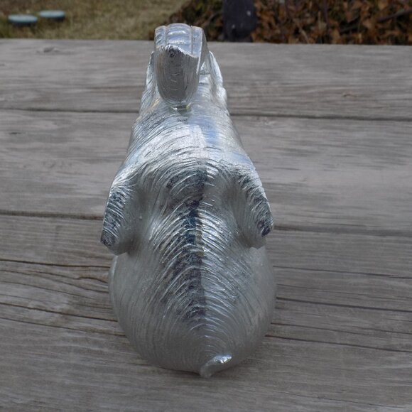 SITTING ELEPHANT TRUNK UP AFRICAN HOME DECOR, * - Picture 4 of 8